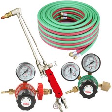 크레토스 산소절단기 4종세트, 1세트, 산소절단기4종세트 10m