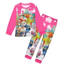 瘋狂動物城2 兒童長袖長褲套裝