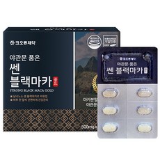 경희_야관문품은쎈블랙마카골드_TK 경희 야관문 블랙마카 페루산 블랙마카분말함유 국내산, 120정, 1개