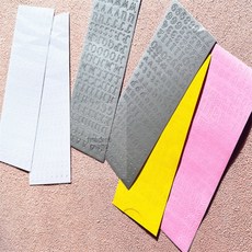 마켓마고 알파벳 스티커 2개입 알파벳스티커북, 화이트