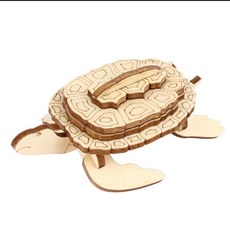 동물피규어 아트토이 회전 슬램더엉크 프라모델 바다생물만들기 바다거북 동물 생물모형 만들기