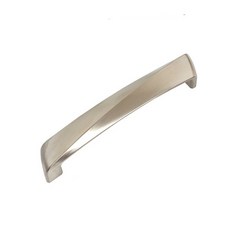 철물프렌드 모나코손잡이 2구 2홀 가구문고리 나사간격160mm, 1개, 니켈색상