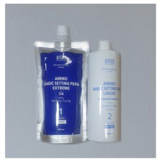 아모스 아미노 매직 셋팅펌 익스트림(강모) 400ml+2제500ml, 400ml, 1개