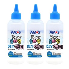 아모스 아이슬라임 액티 120ml, 2세트, 단일 상품(3EA)