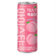 대일음료 TEA:T 아이스티 복숭아, 30개, 240ml