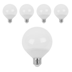 DAYON LED燈泡 G95 短款 12W 5入, 白光(4000K), 1組