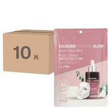 Chuli 初梨 外泌體喚活精華面膜, 10片, 1組