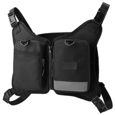 디숏 오토바이 배달조끼 배달대행 퀵 반사 라이더 야광 작업복, 블랙