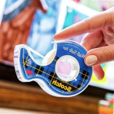 벽지 TAPE 테이프 사무 시계걸이 벽면 부착용 접착 문구 오피스 스카치테이프 5m 19mmx16, 본상품