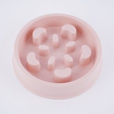 반려 동물 급체 방지 사료 간식 식기 그릇 라이트 강아지 고양이 [색상랜덤], 1개, 상세페이지 참조