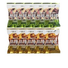 [파란푸드] 프레첼 갈릭버터맛5봉+체다치즈맛5봉, 85g, 18개