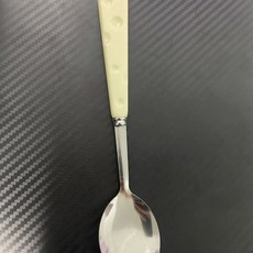 可愛ins兒童奶酪勺子叉子筷子三件套學生便攜餐具收納盒套裝, 1個, ins可愛小奶油【單#勺】