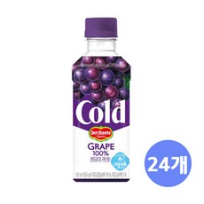 롯데칠성음료 델몬트 콜드 100% 포도, 24개, 250ml