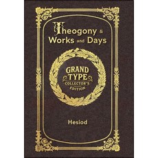 (英文圖書)Large Print - Theogony and Works and Days - Grand Type Collector's Edition - Mat... 精裝版, Grand Type Classics, 英文