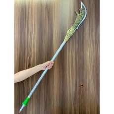 관우 방천화극 대형 창 무기 귀칼 삼국지 코스프레 장비 아이템, 용담창100cmPU소재