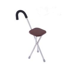 지팡이의자 골프갤러리 삼발이 접이식 체어 휴대용, 1개