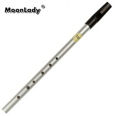 리코더독일식 풍물놀이 풀릇 금속 플루트 홀 키 플루트 아일랜드 휘슬 악기 페니 휘슬 모든 액세서리가있는 알루미늄 합금 휘슬 플루트, 은, 1개