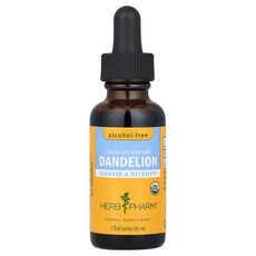 Herb Pharm Dandelion Alcohol-Free 1 fl oz (30 ml), 1개