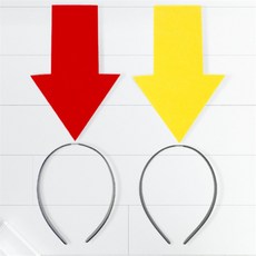 에브리띵샵 화살표 머리띠 게임화살표머리띠, 레드