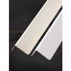 코너몰딩 타일마감재 마감재보호 가장자리 각대 PVC 직각 스트립, 1.8m, 19.화이트 우드 그레인 4.0cm