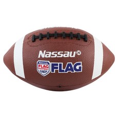 낫소 플래그 풋볼 주니어 러버볼 KFFF 학교 수업용 공인구, 1개, 플래그풋볼