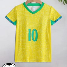 캐주얼 스포츠 축구 상의 고정 번호 이름 데일리웨어 티셔츠