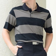 RATOPS 瑞多仕 男款 COOLMAX 排汗衣 DB8521 黑/褐色條紋 M號