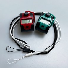골프 카운터기 디지털, 2개, 디지털 카운터기(스트랩) 색상랜덤
