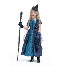 萬聖節翡翠女巫服裝