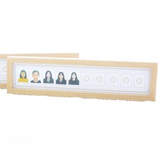 평생간직 성장앨범 10년액자 나무액자 우드 증명사진액자 기념일 선물 십년액자, 네츄럴