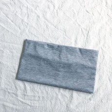 歐美時尚運動健身頭帶跑步速幹止汗寬邊瑜伽髮帶布藝休閒球類頭巾, 淺灰, 1個