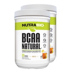 NUTRABIO BCAA健身粉末 太陽茶, 2個, 415克