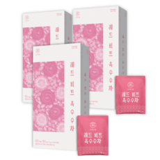 오색다원 레드비트 옥수수차, 3개, 100개입, 1.4g