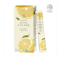 트리밀데이즈 순수자연 유기농 레몬즙 NFC 레몬수 착즙 원액 레몬 주스 레몬물 액상 스틱, 320g