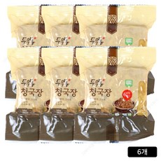 [홈쇼핑] 두무동 청국장, 6개, 120g