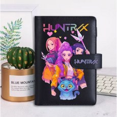 케이팝 데몬헌터스 일기장 KPOP 데몬헌터스 팬아이템, 1개, 블랙02