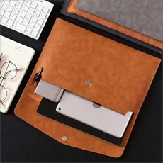 레더 노트북 서류가방 보관 브리프케이스 서류 A4