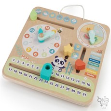 제이에스몰 하이판다 나의 캘린더 하이판다시계퍼즐놀이