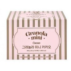 그래놀라하우스 그래놀라 미니 카카오, 30g, 30개