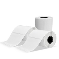 인쿨라 네임스티커 감열식 미니 라벨프린터 공용 라벨지 방수 기름방지 마모방지, 50 * 40mm, 3개, 160