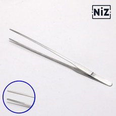 니즈홈 수족관관리 일자형 어항핀셋 27cm 수초심기도구 어항용집게 정리 장식집게 수족관핀셋, 단품
