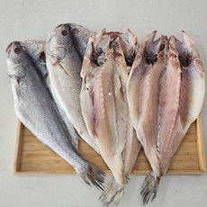 국내산 반건조 민어 4미, 1개, 900g 내외