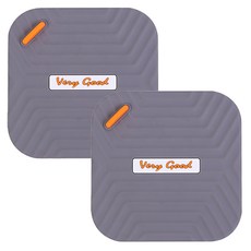 다미타니 PVC 하수구 커버 냄새차단 패드 배수구 덮개 15cm x 15cm OCZ0598, 그레이, 2개