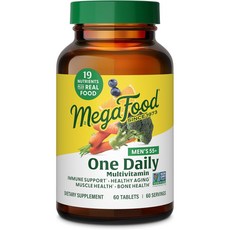 미국 직배송 MegaFood Men Over 55 One Daily Supports Optimal Health and Well B07FF3BFPV, 1개