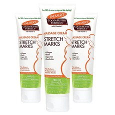 파머스 코코아 버터 포뮬러 비타민 E 마사지 크림 포 스트레치 마크, 125g, 3개