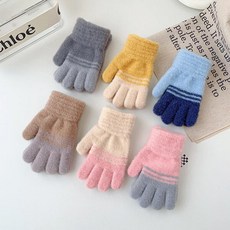 아트박스/엠케이 마일드투톤ST 니트 아동장갑 205518