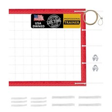 YNSZAS 전문 배구 네트 튼튼함 12.9m(46피트) 항공기 스틸 케이블 업그레이드된 내후성 야외 및 실내 수영장 나무 뒷마당 마당 해변 공원 91.4 x, 프로페셔널 5 x 사이드