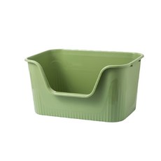 寵星球 開放式特大貓砂盆/便盆 (防噴尿/送貓砂鏟), 1個, 混合色