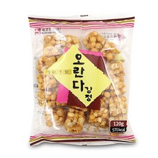 에코푸드 오란다강정 스낵, 1개, 120g