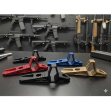 전동건 M-lok 앵글손잡이 핸드 스톱 앵글 포어 하프그립 포어그립, 1개, 핑크